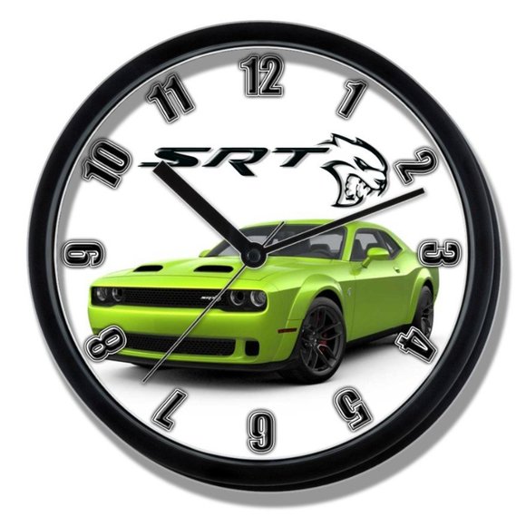 Clock | Wall Decor | Dodge Challenger Srt Hellcat Wall Clock New | Poshmark